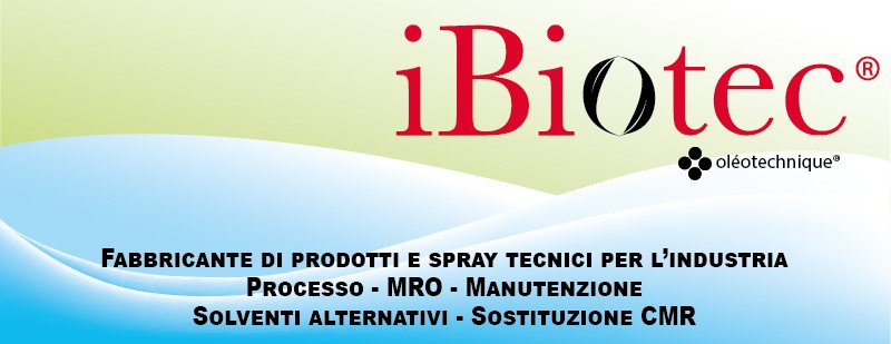 Solventi Ibiotec senza pittogrammi di pericolo, per applicazione di poliuretani ad alta e bassa pressione